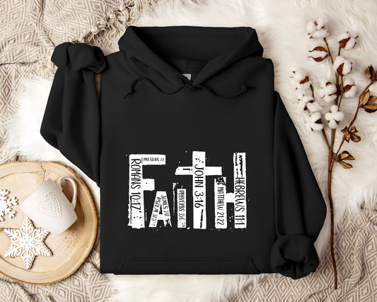 Faith Bible Verses Hoodie