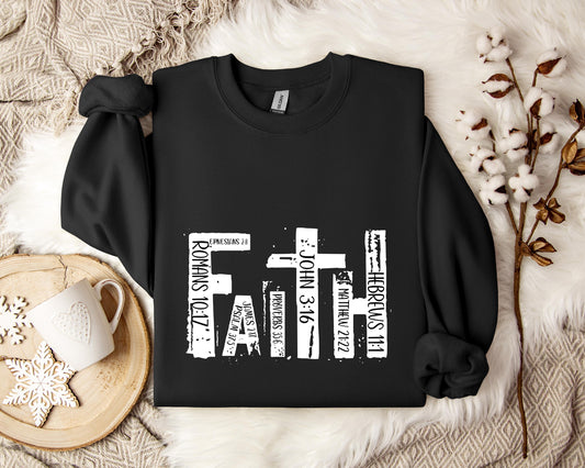Faith Bible Verses Sweatshirt