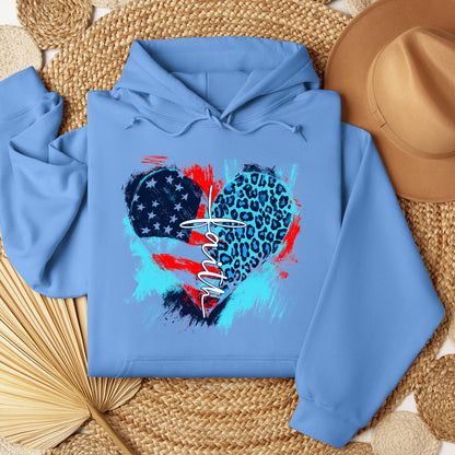 Faith Cross Flag Heart  01
