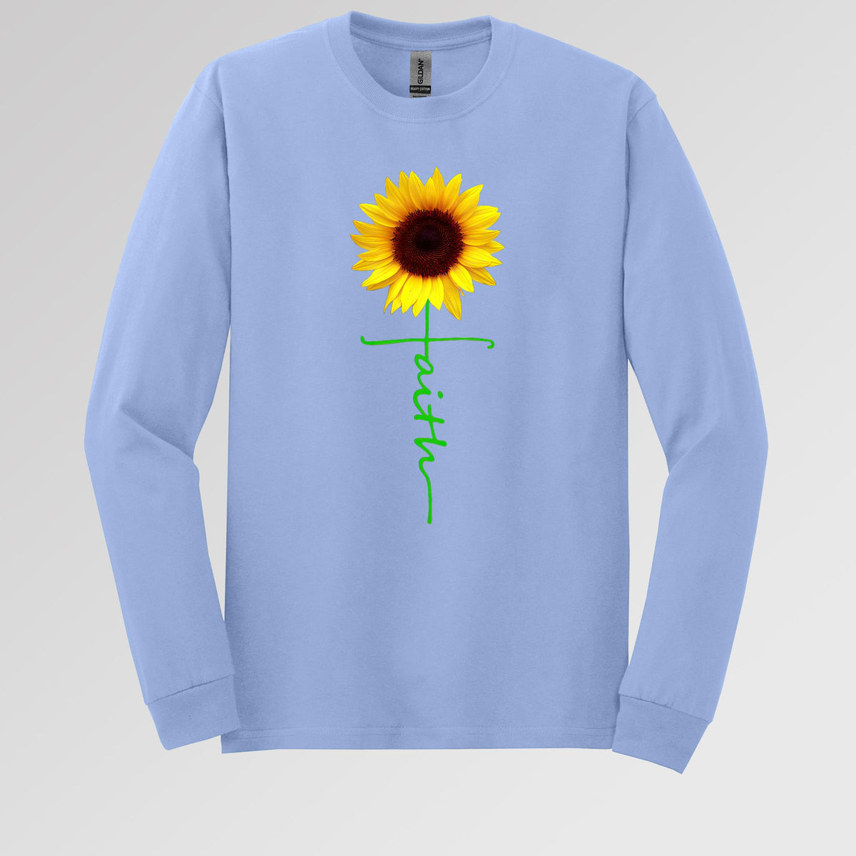 Faith Cross Sunflower 01