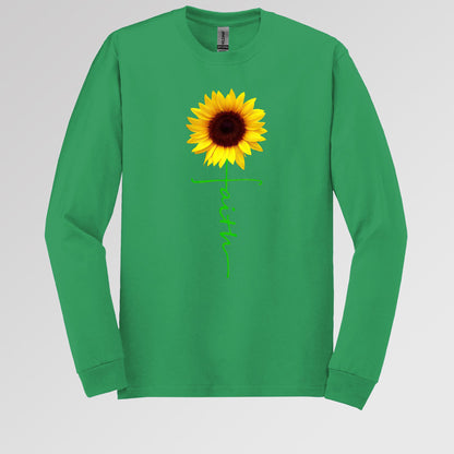 Faith Cross Sunflower 01