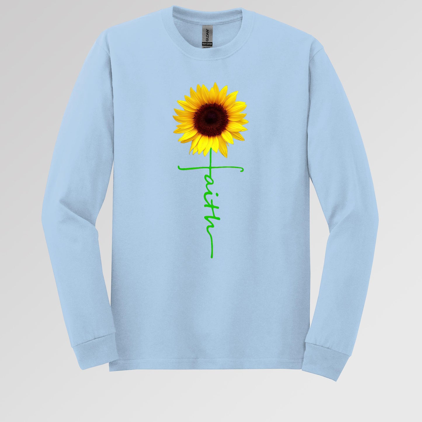 Faith Cross Sunflower 01