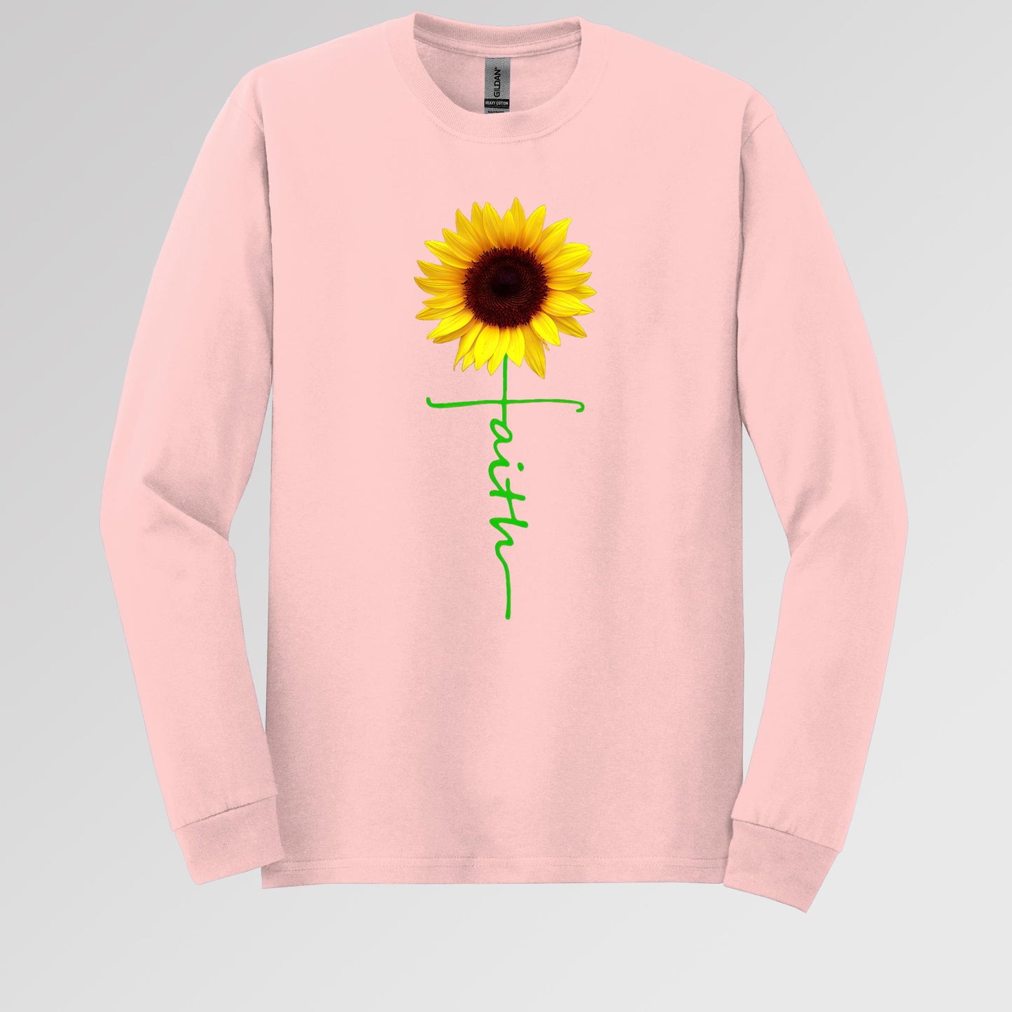 Faith Cross Sunflower 01