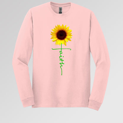 Faith Cross Sunflower 01