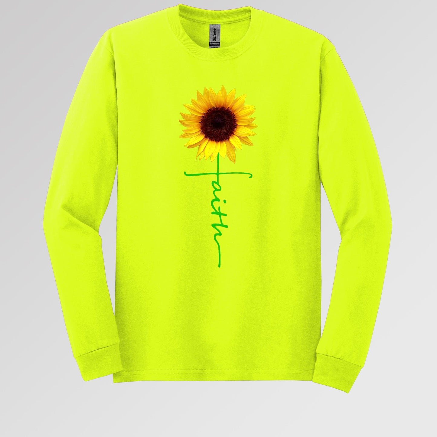 Faith Cross Sunflower 01