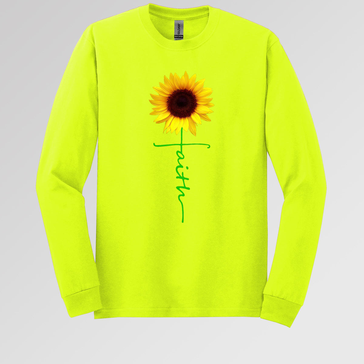 Faith Cross Sunflower 01