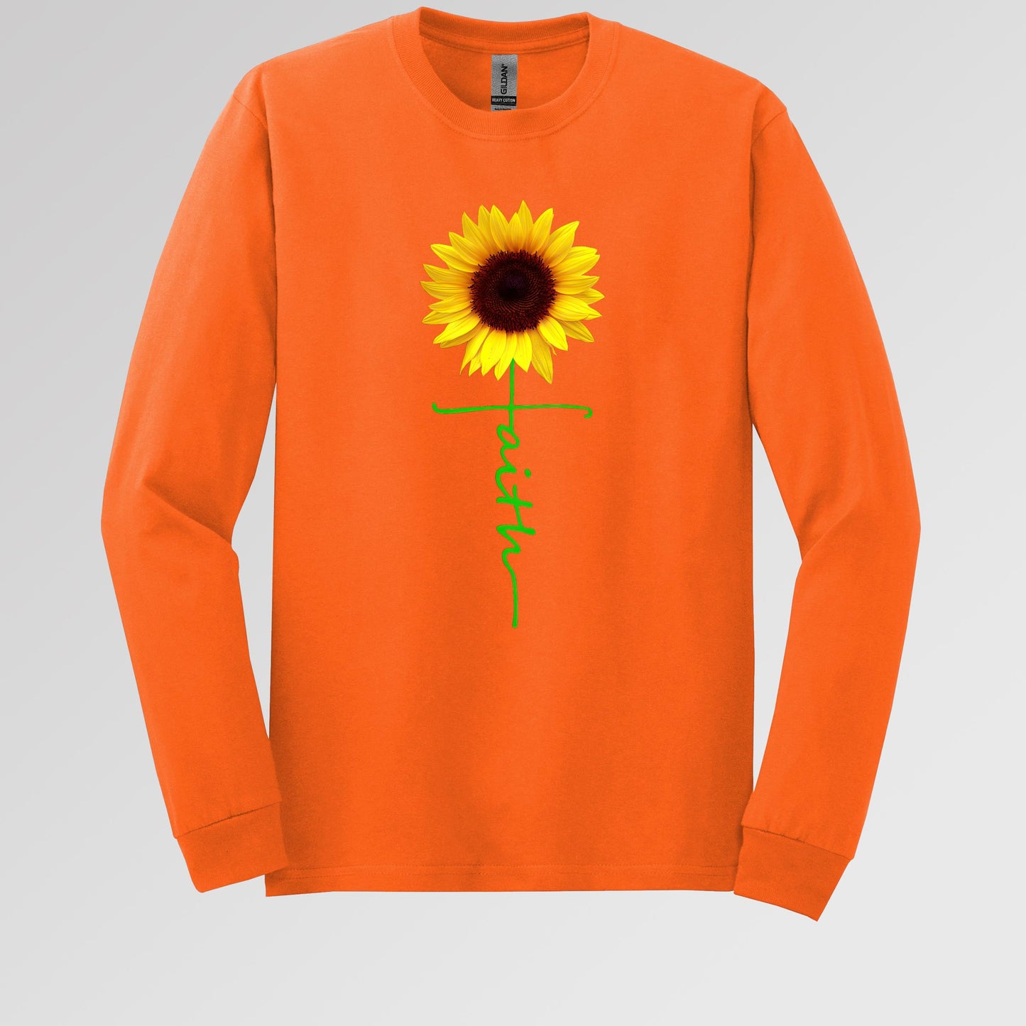 Faith Cross Sunflower 01