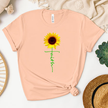 Faith Cross Sunflower 01