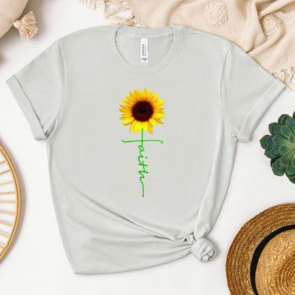 Faith Cross Sunflower 01