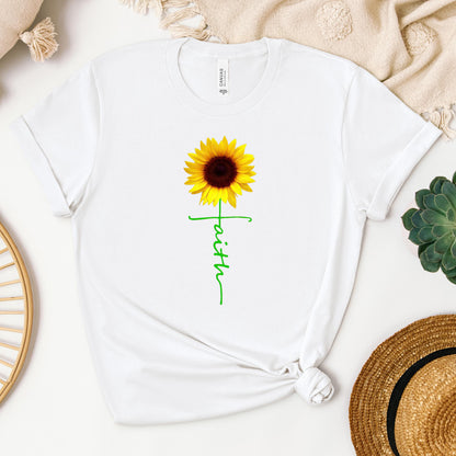 Faith Cross Sunflower 01
