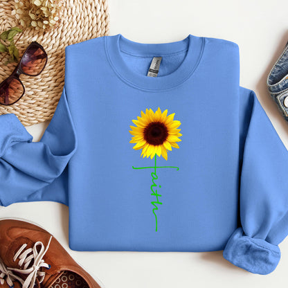 Faith Cross Sunflower 01