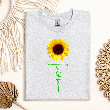 Faith Cross Sunflower 01