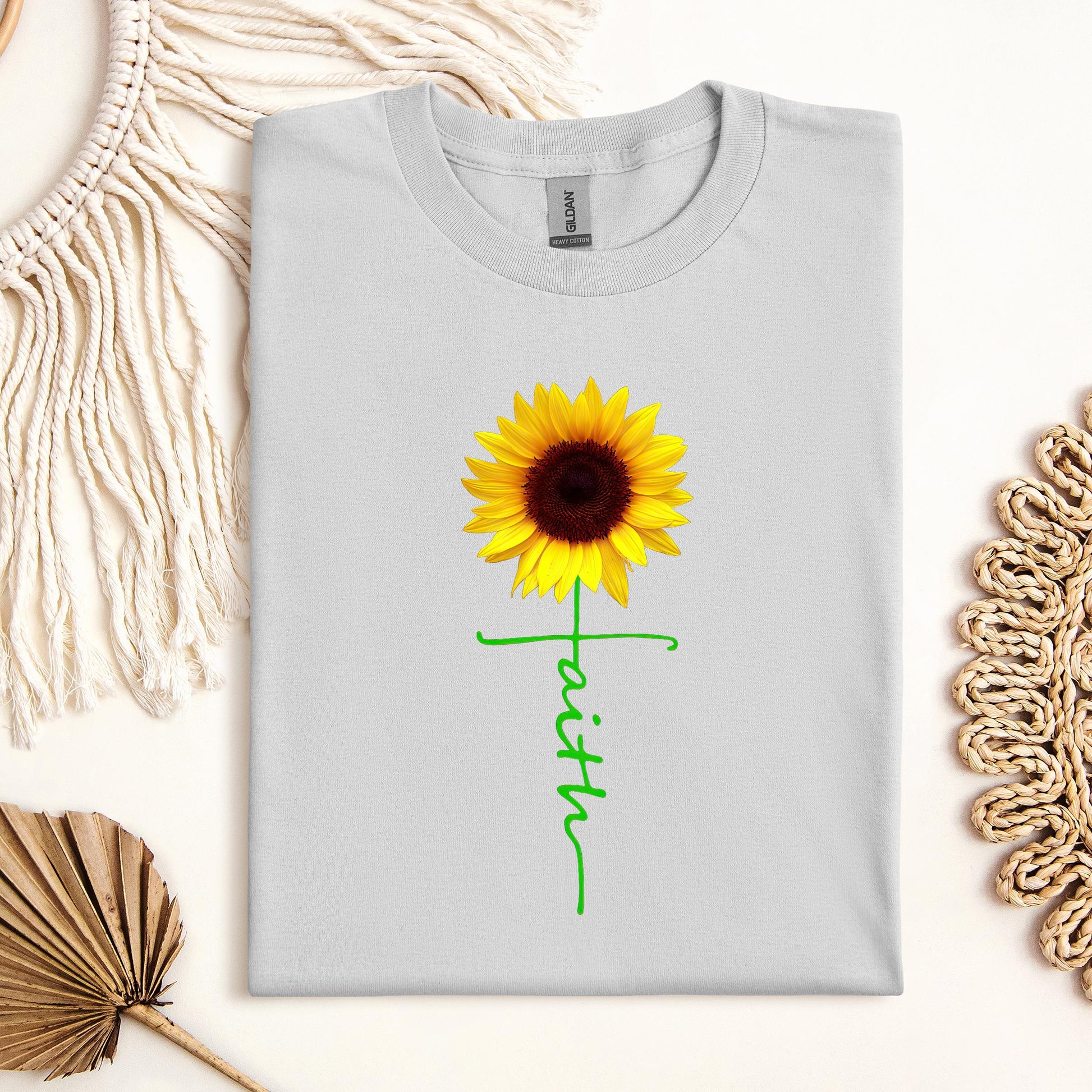 Faith Cross Sunflower 01
