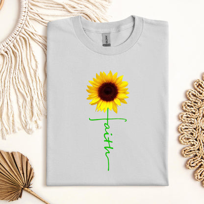 Faith Cross Sunflower 01