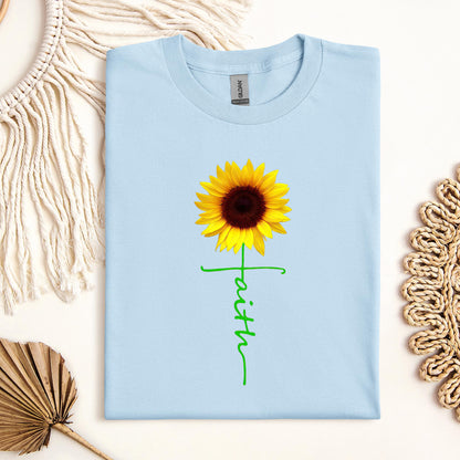 Faith Cross Sunflower 01