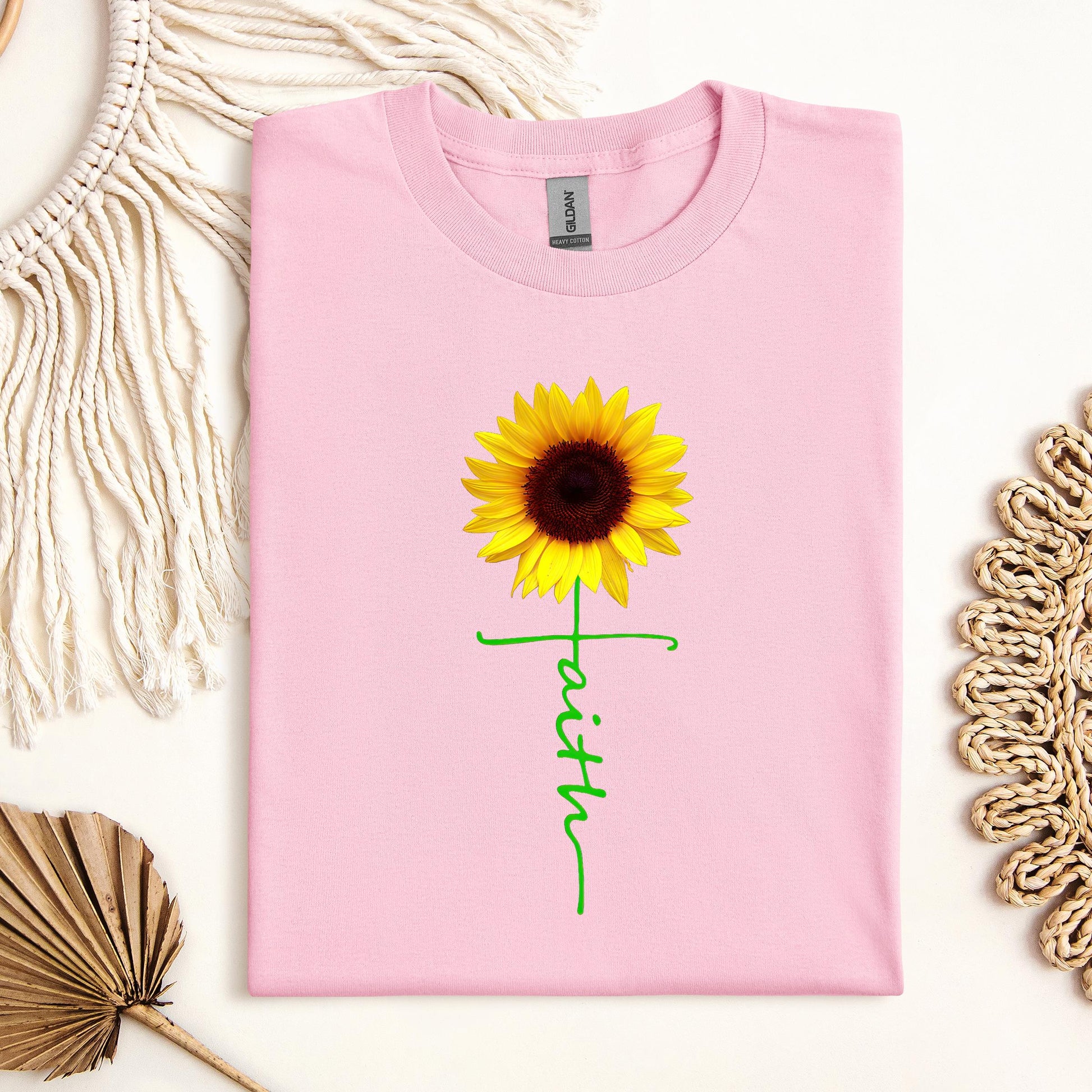 Faith Cross Sunflower 01