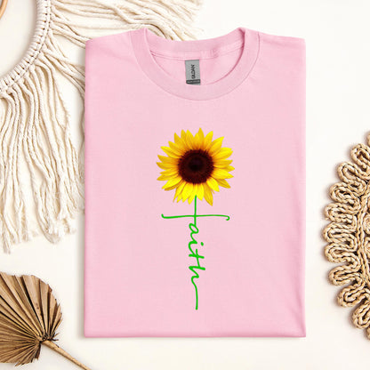 Faith Cross Sunflower 01