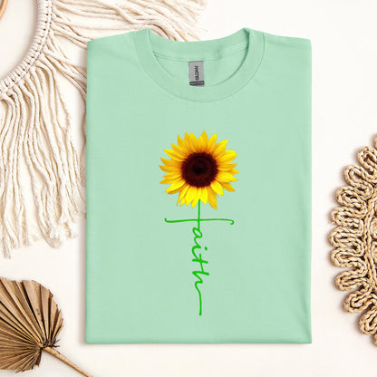 Faith Cross Sunflower 01