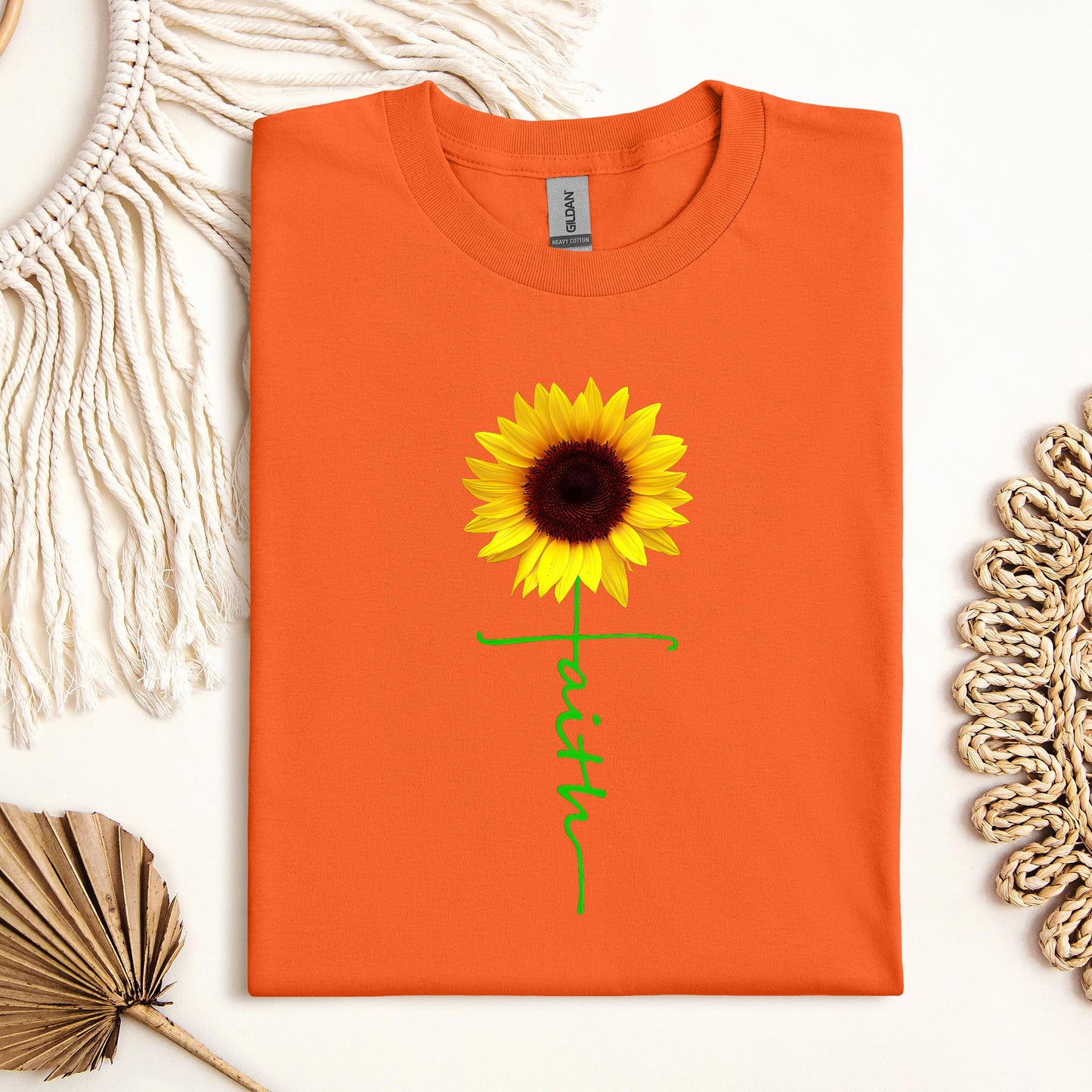 Faith Cross Sunflower 01