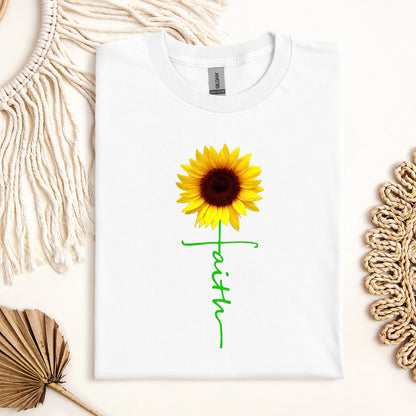 Faith Cross Sunflower 01