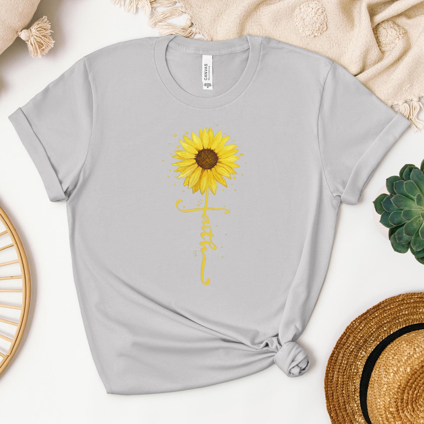 Faith Cross Sunflower 02