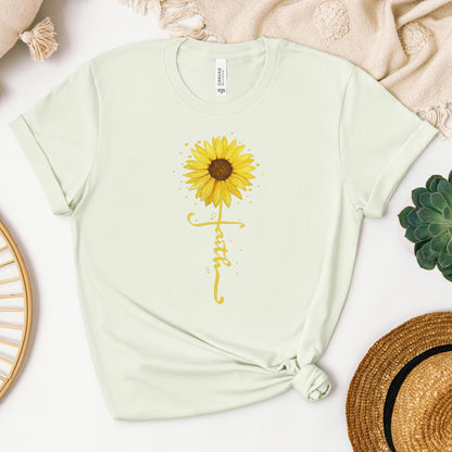 Faith Cross Sunflower 02