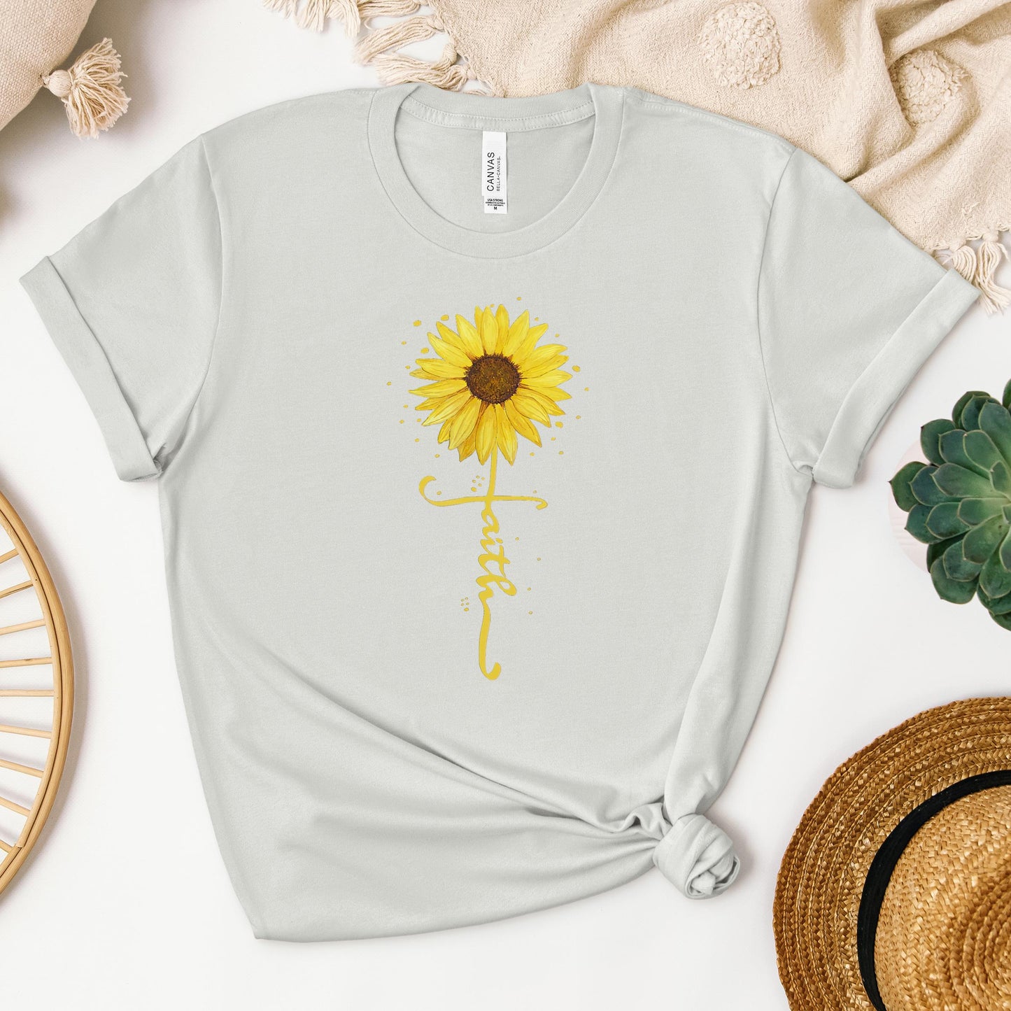 Faith Cross Sunflower 02