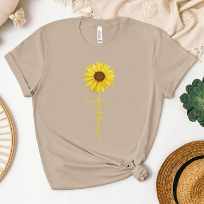 Faith Cross Sunflower 02