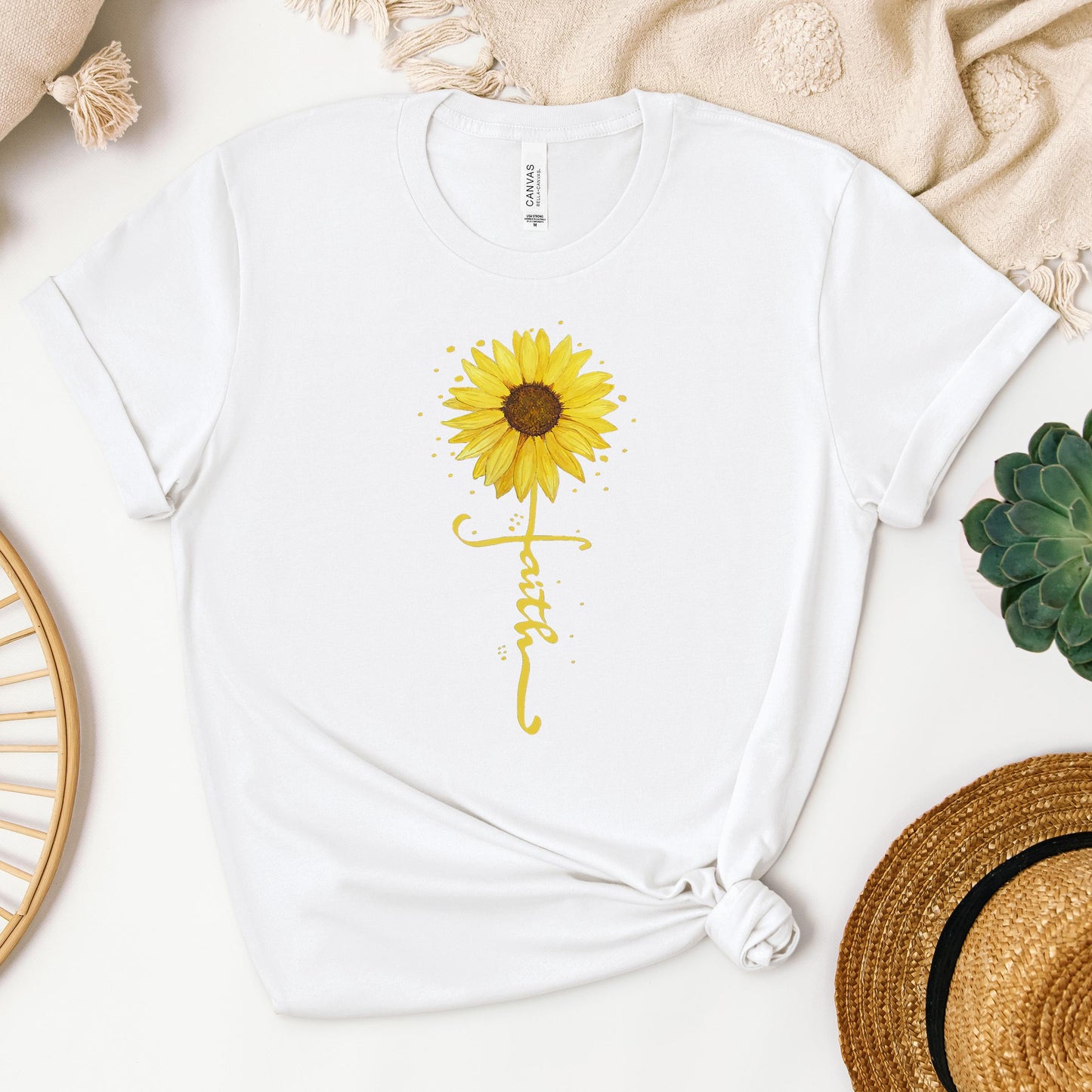 Faith Cross Sunflower 02