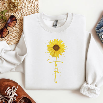 Faith Cross Sunflower 02