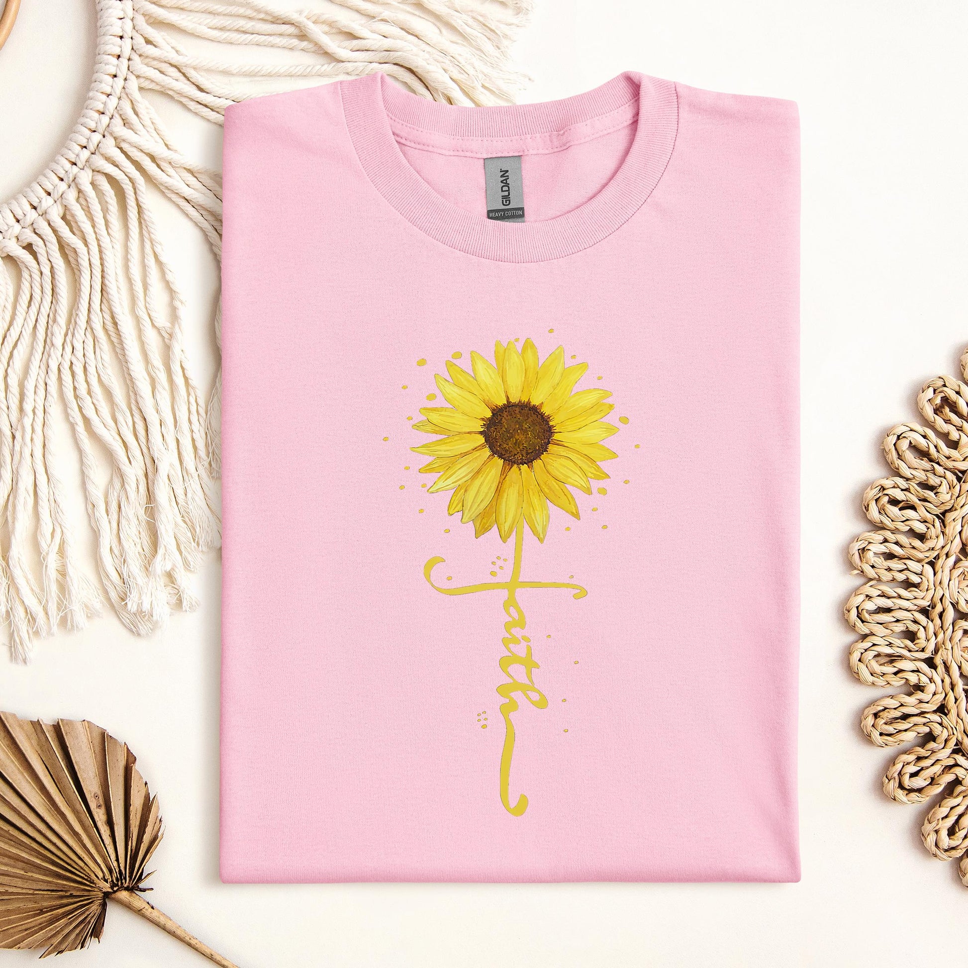Faith Cross Sunflower 02