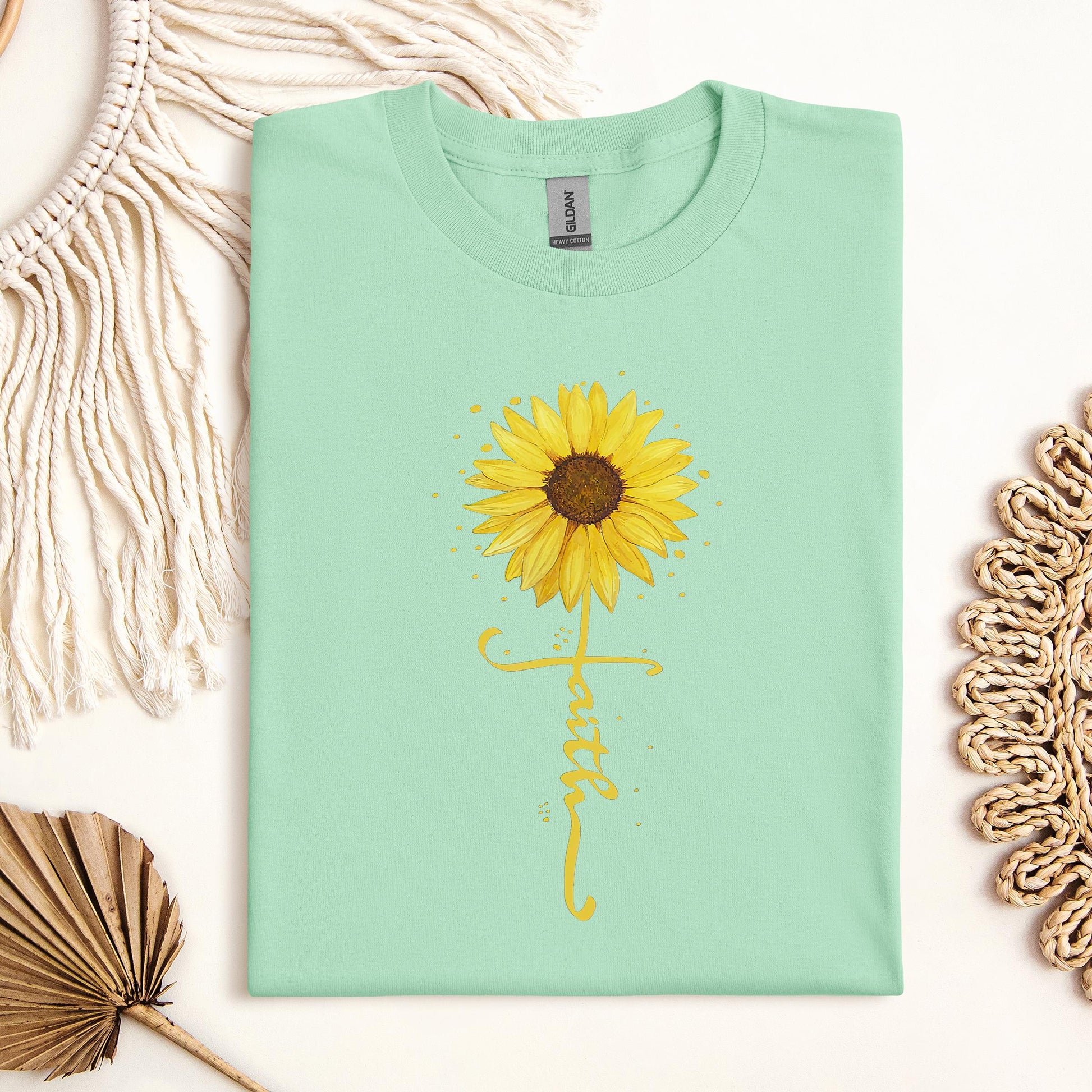 Faith Cross Sunflower 02