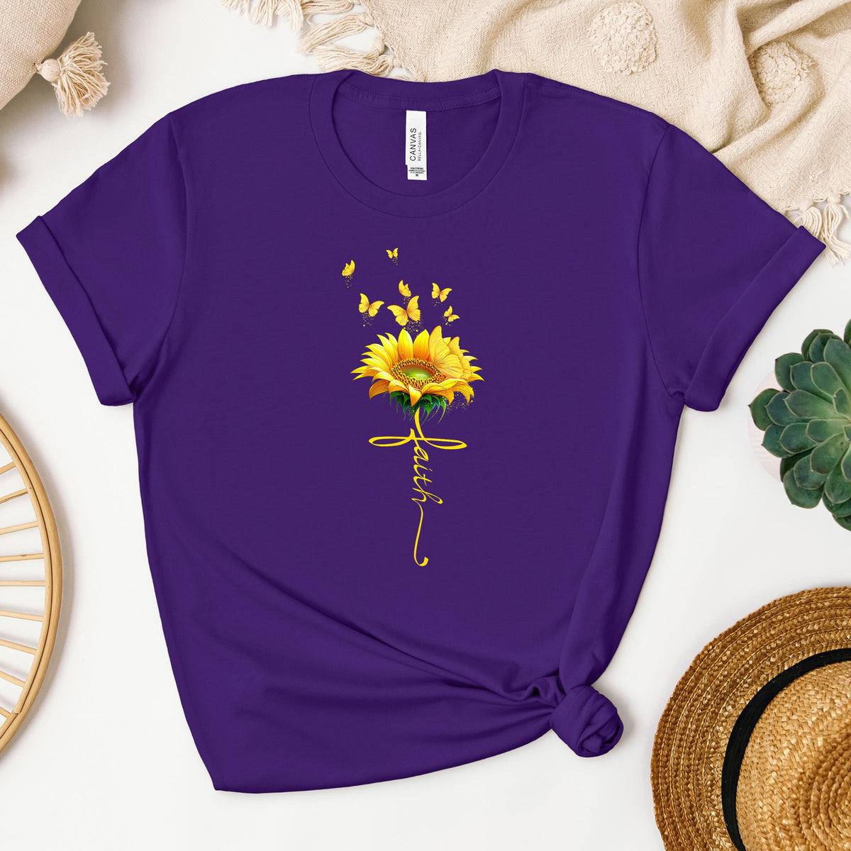 Faith Cross Sunflower 03