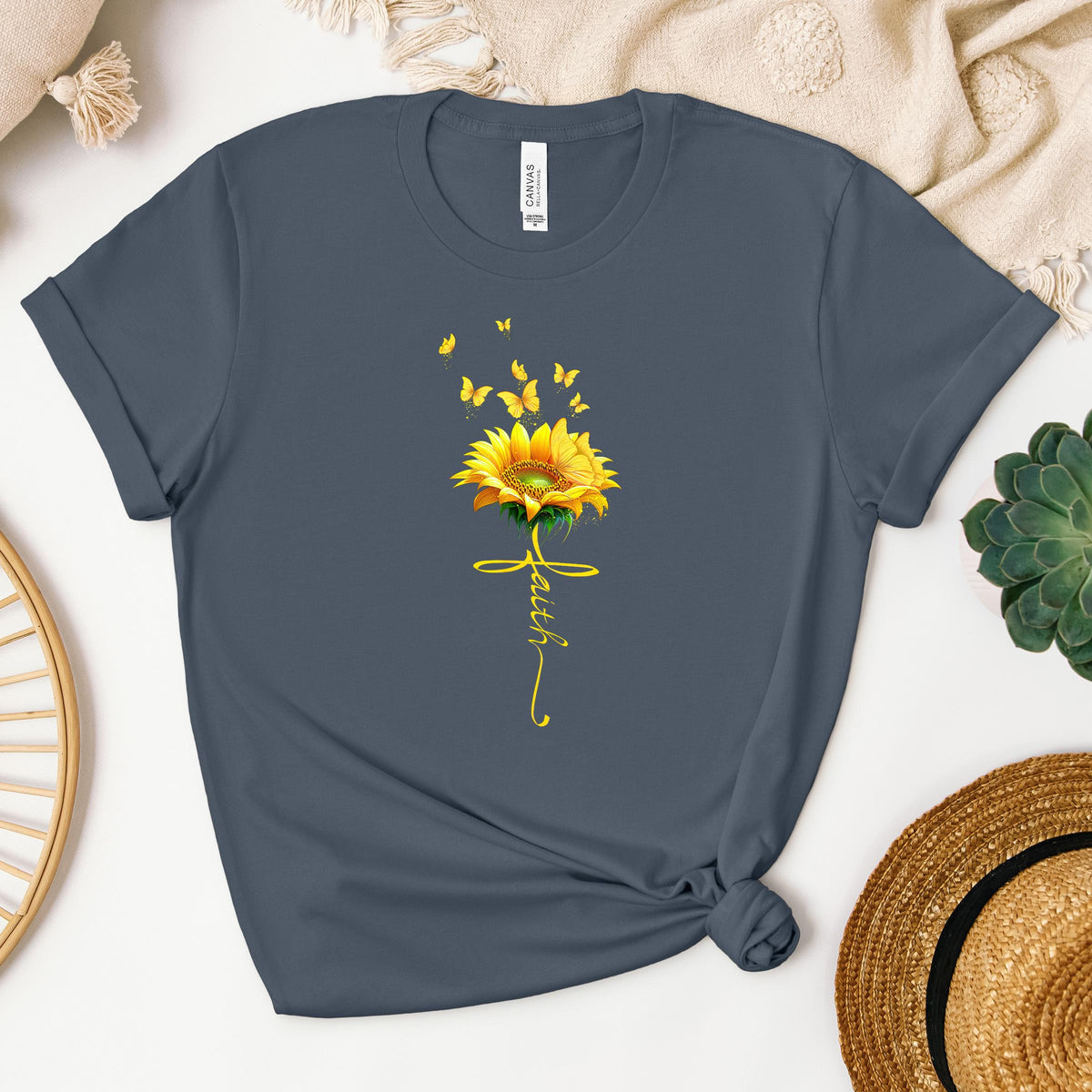 Faith Cross Sunflower 03