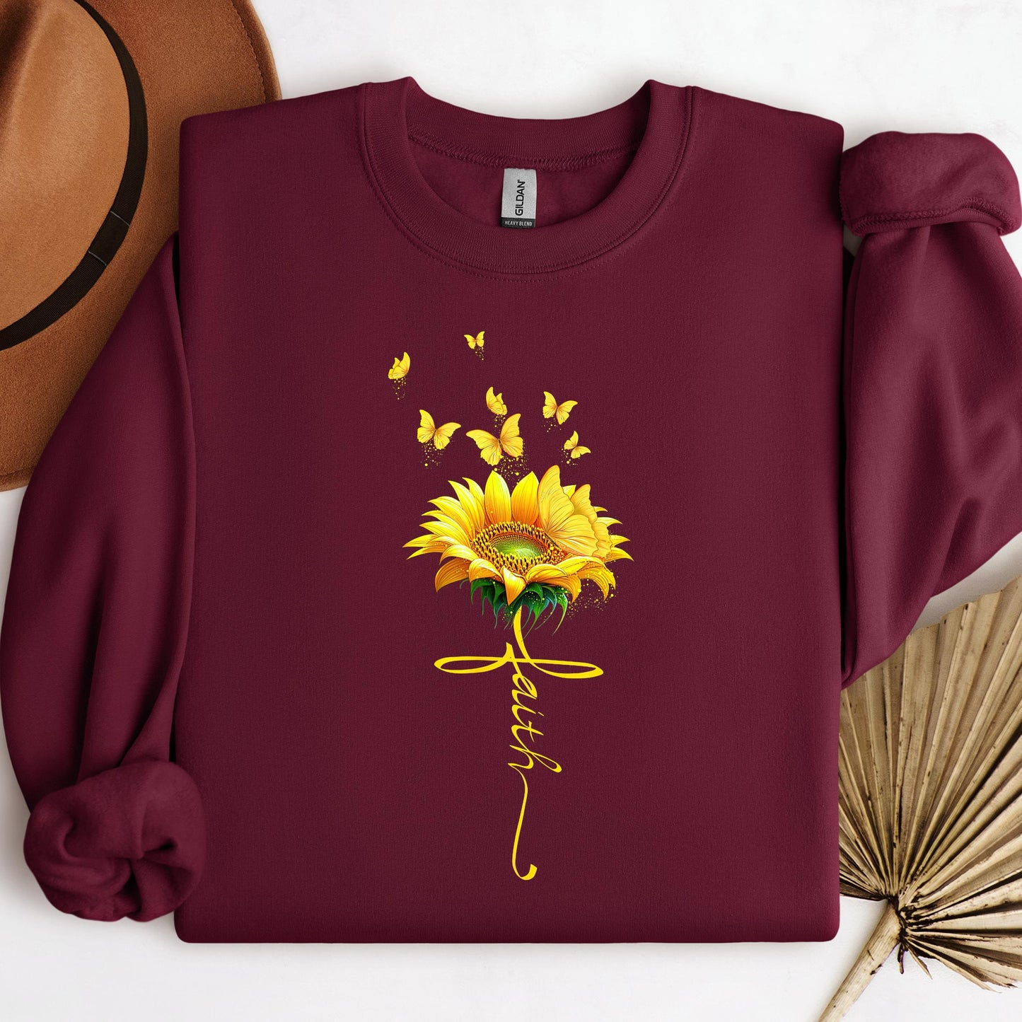 Faith Cross Sunflower 03