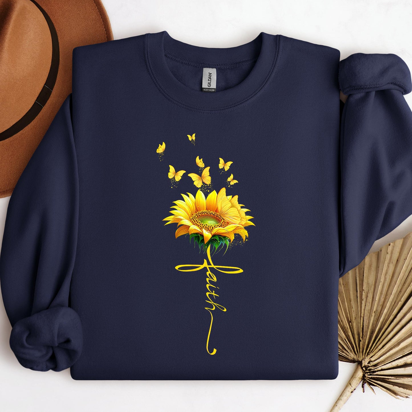 Faith Cross Sunflower 03