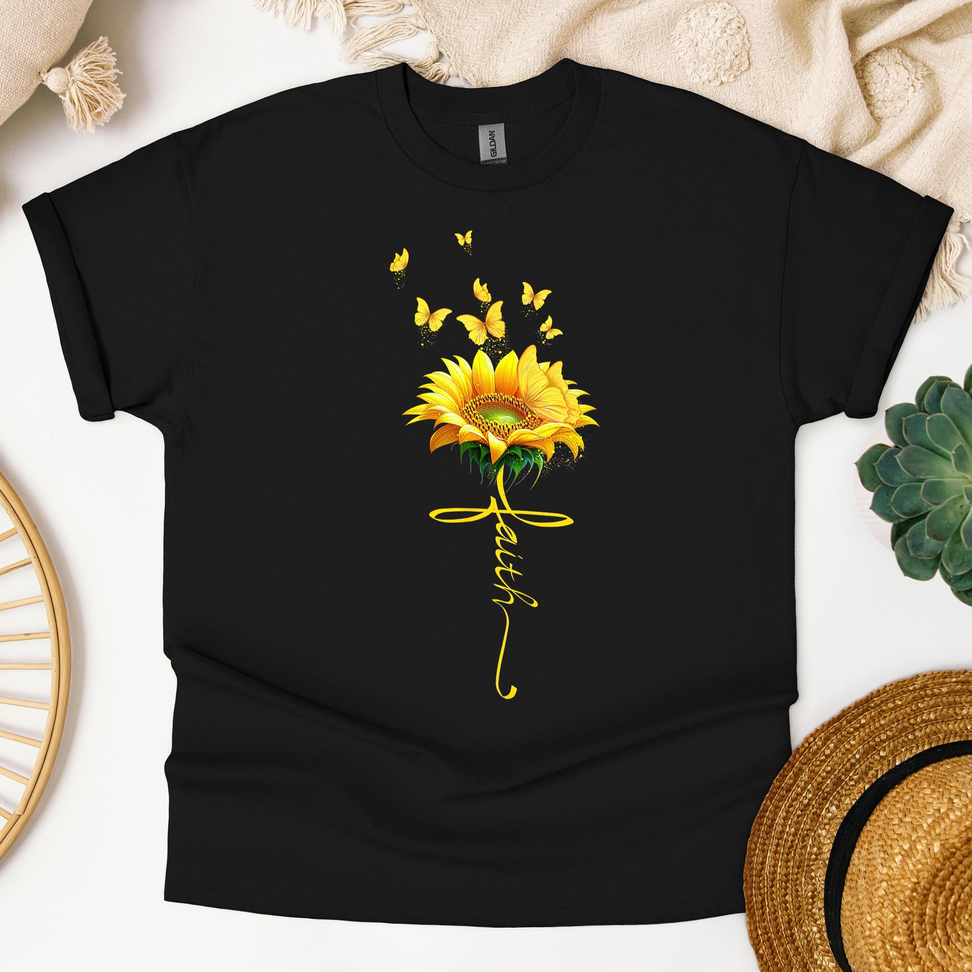 Faith Cross Sunflower 03