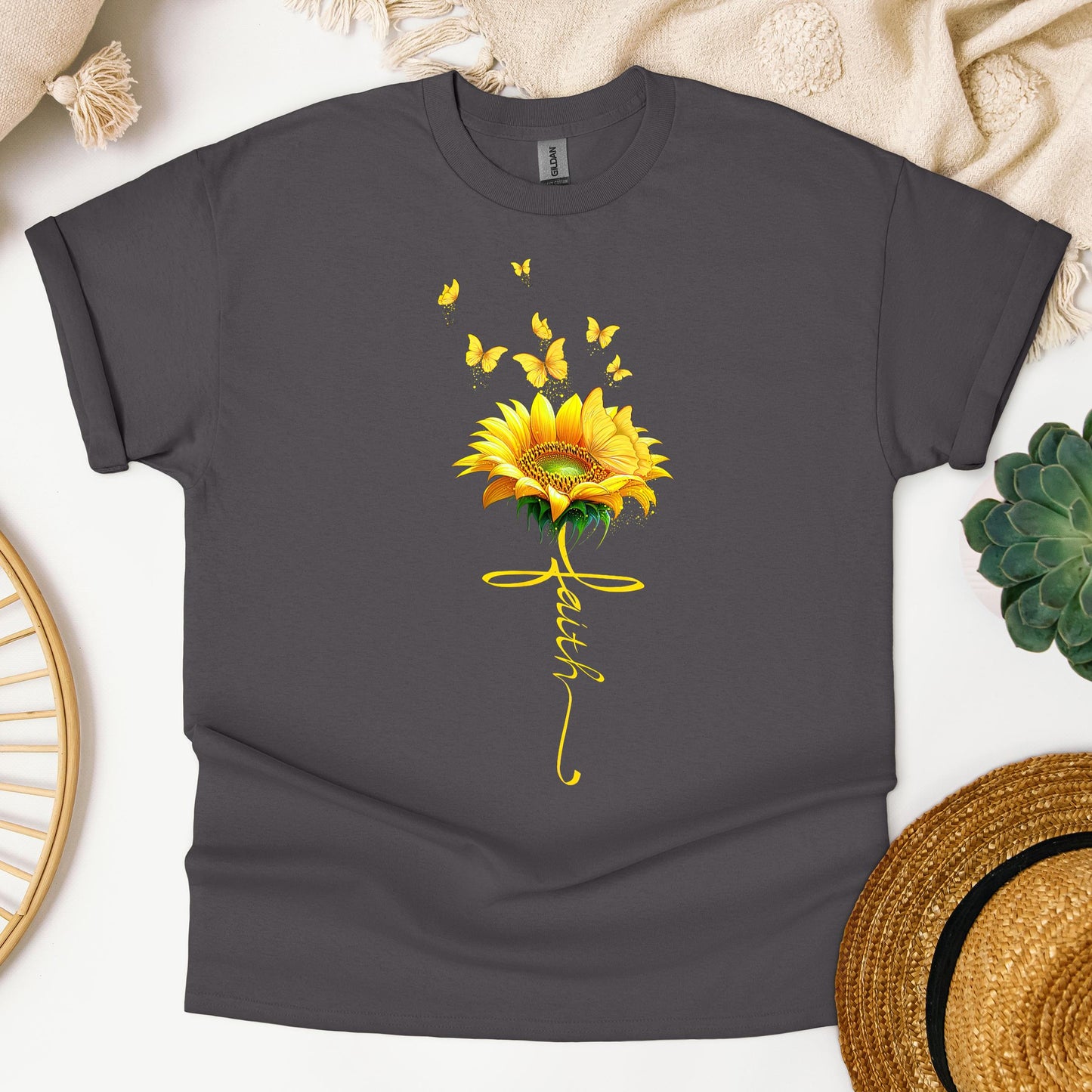 Faith Cross Sunflower 03