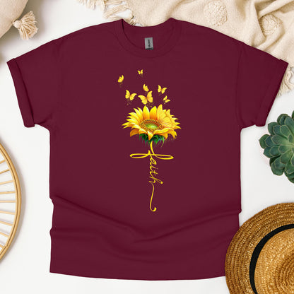 Faith Cross Sunflower 03