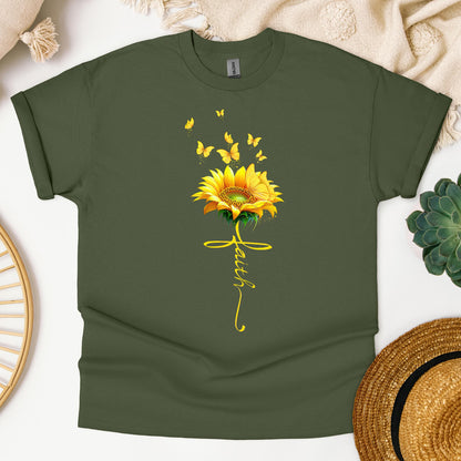 Faith Cross Sunflower 03