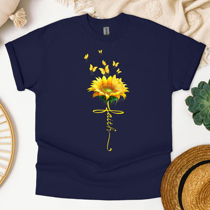 Faith Cross Sunflower 03