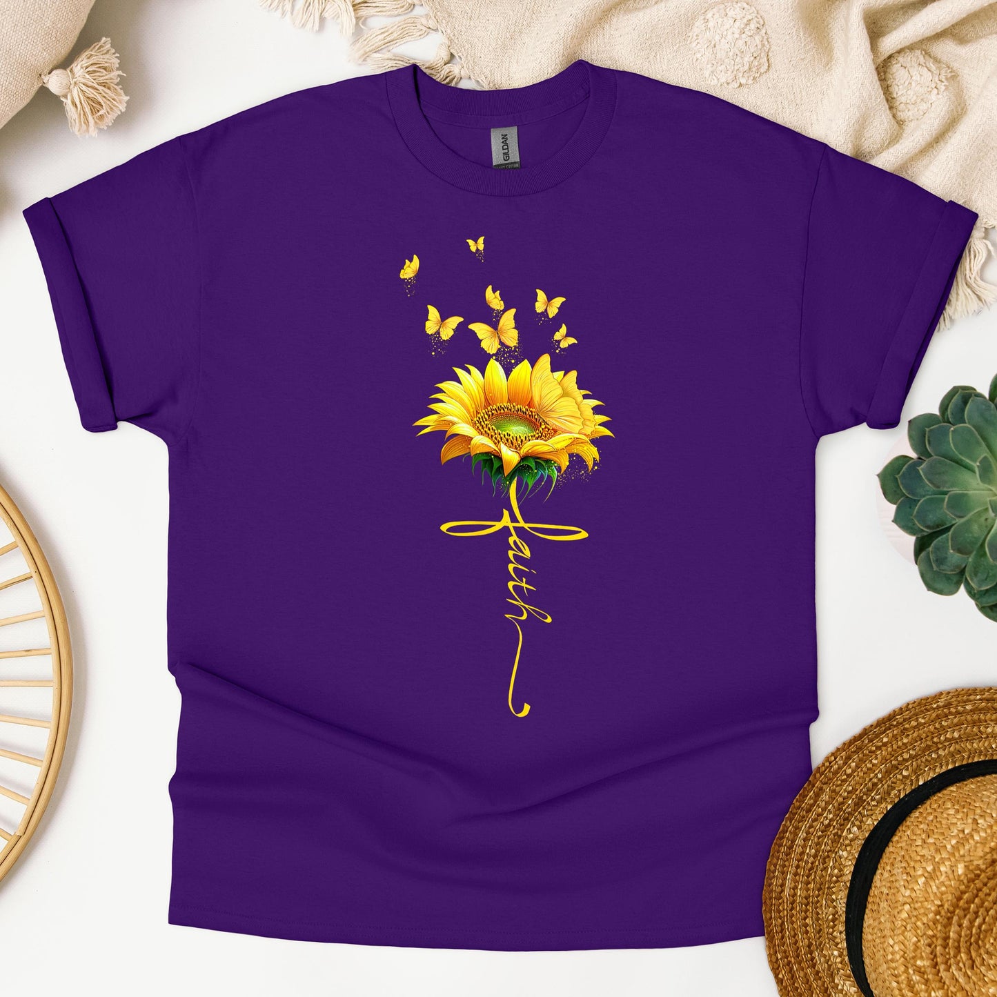 Faith Cross Sunflower 03
