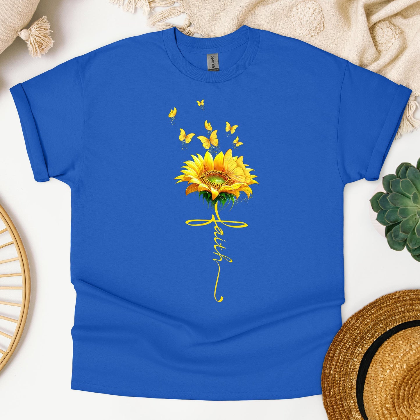 Faith Cross Sunflower 03