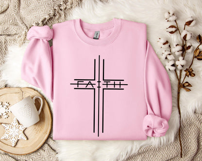 Faith Cross Sweatshirt