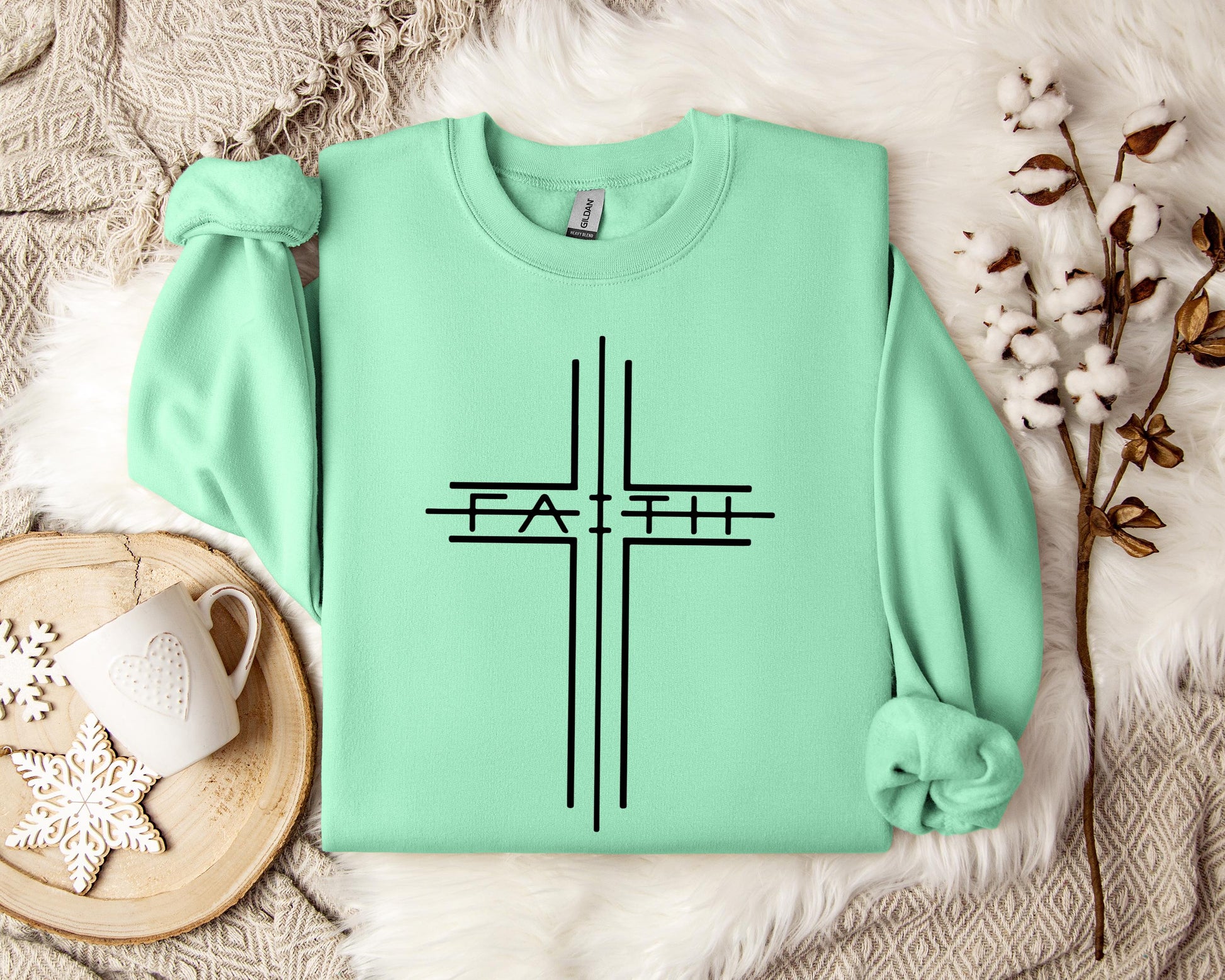 Faith Cross Sweatshirt