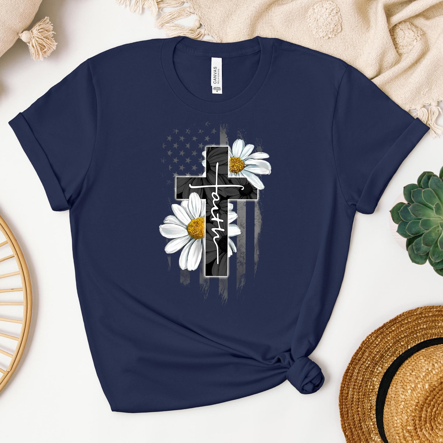 Faith Flag Daisy 01