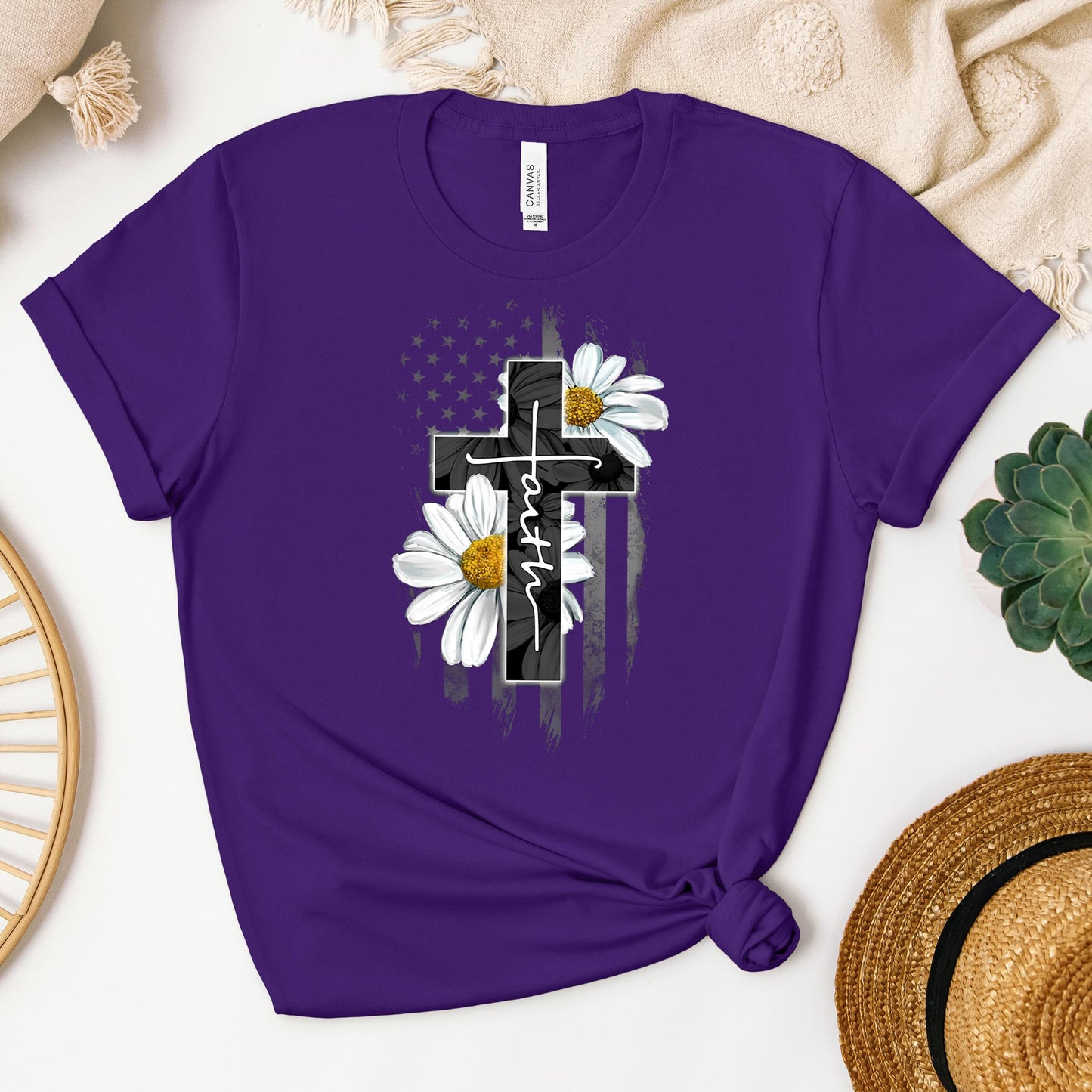 Faith Flag Daisy 01