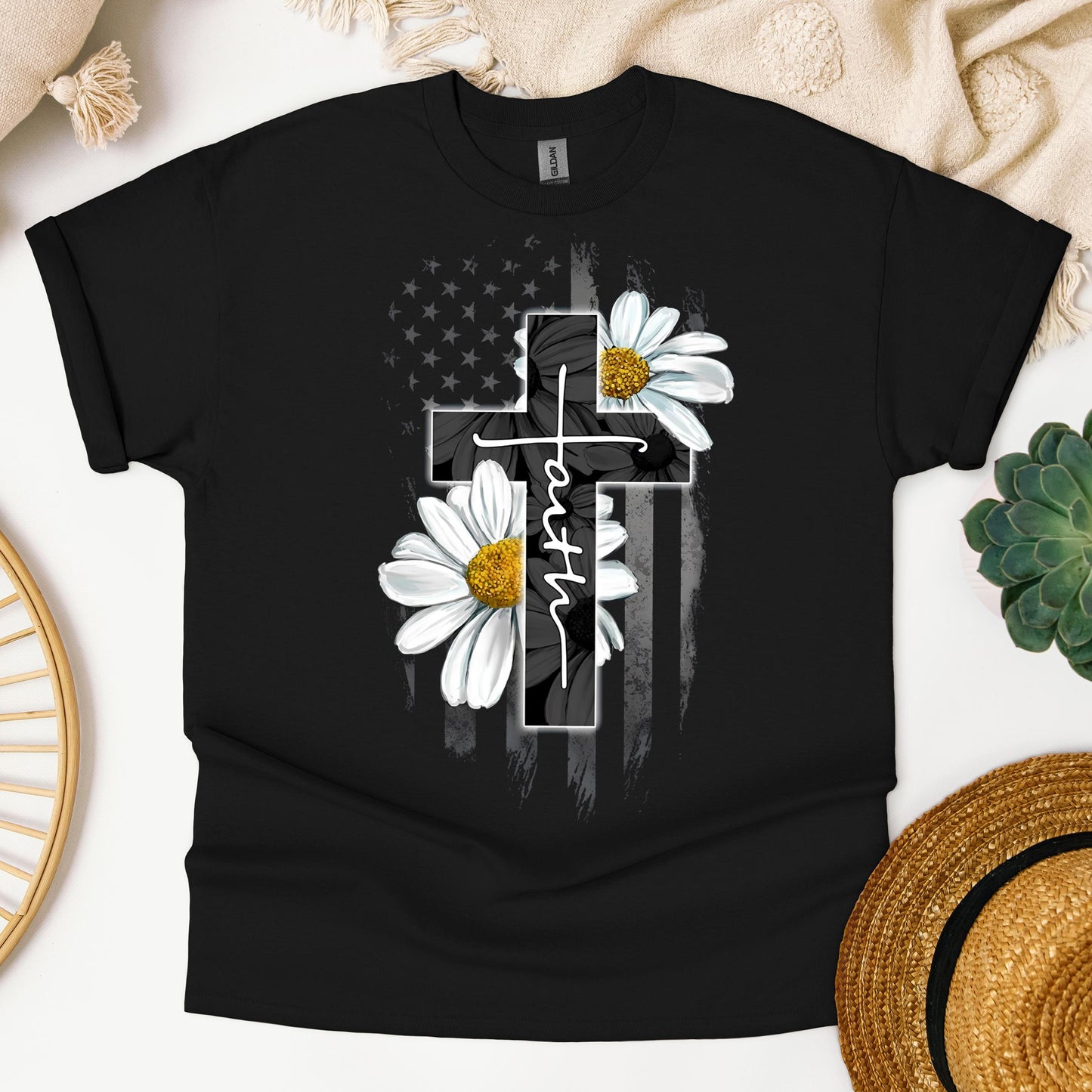Faith Flag Daisy 01