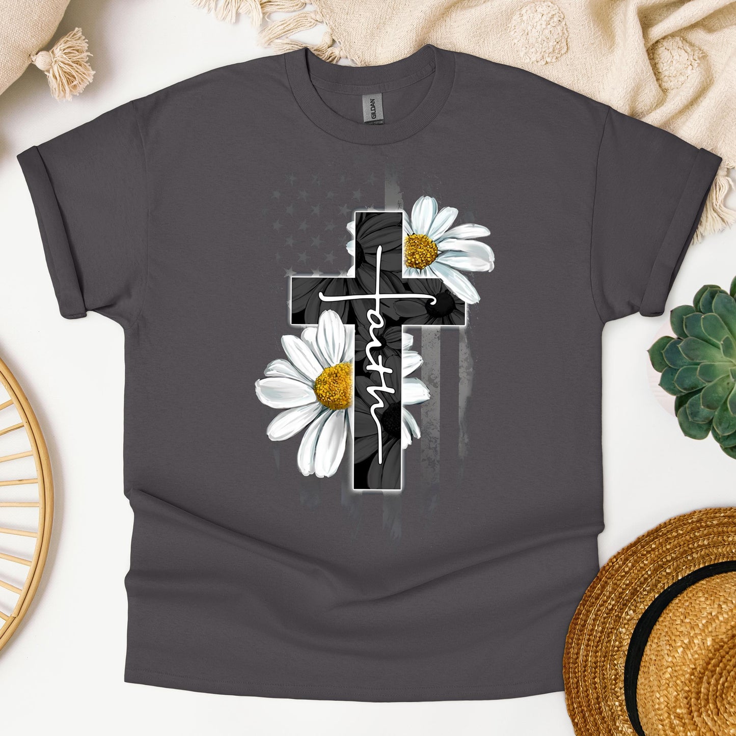 Faith Flag Daisy 01