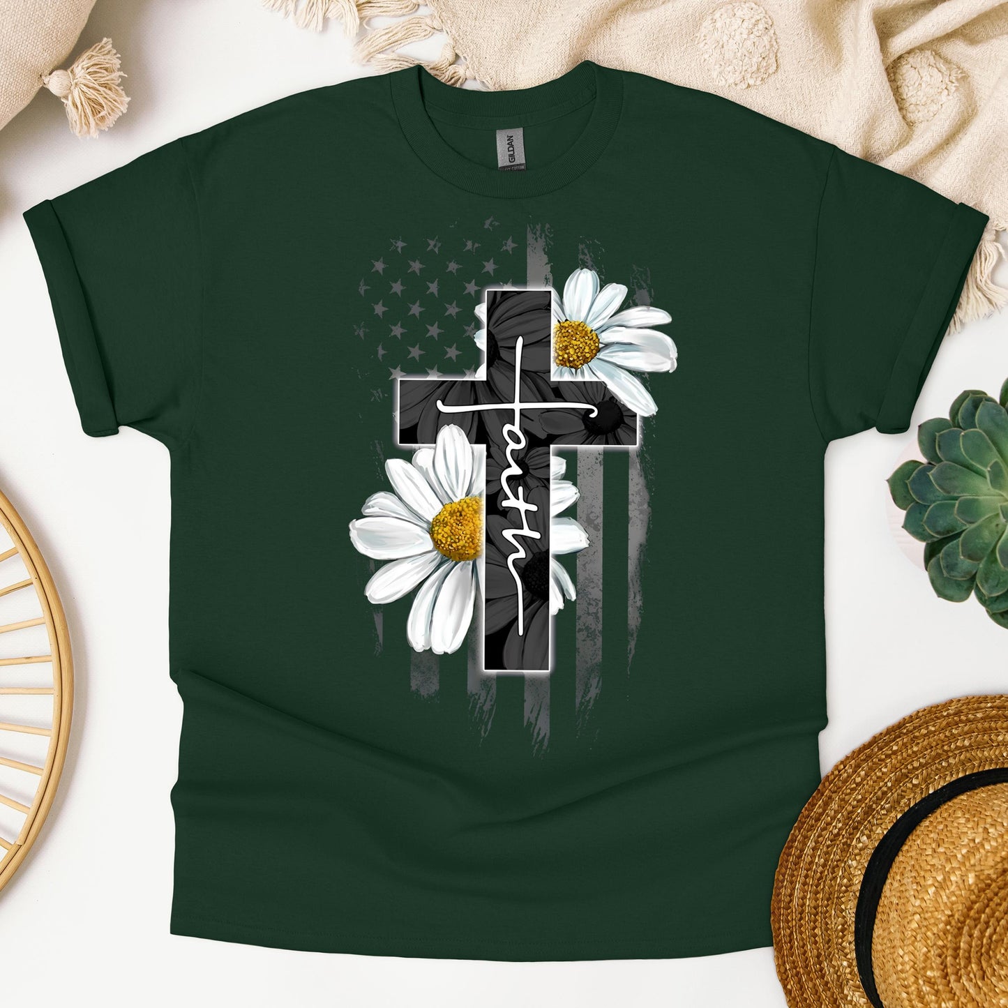 Faith Flag Daisy 01